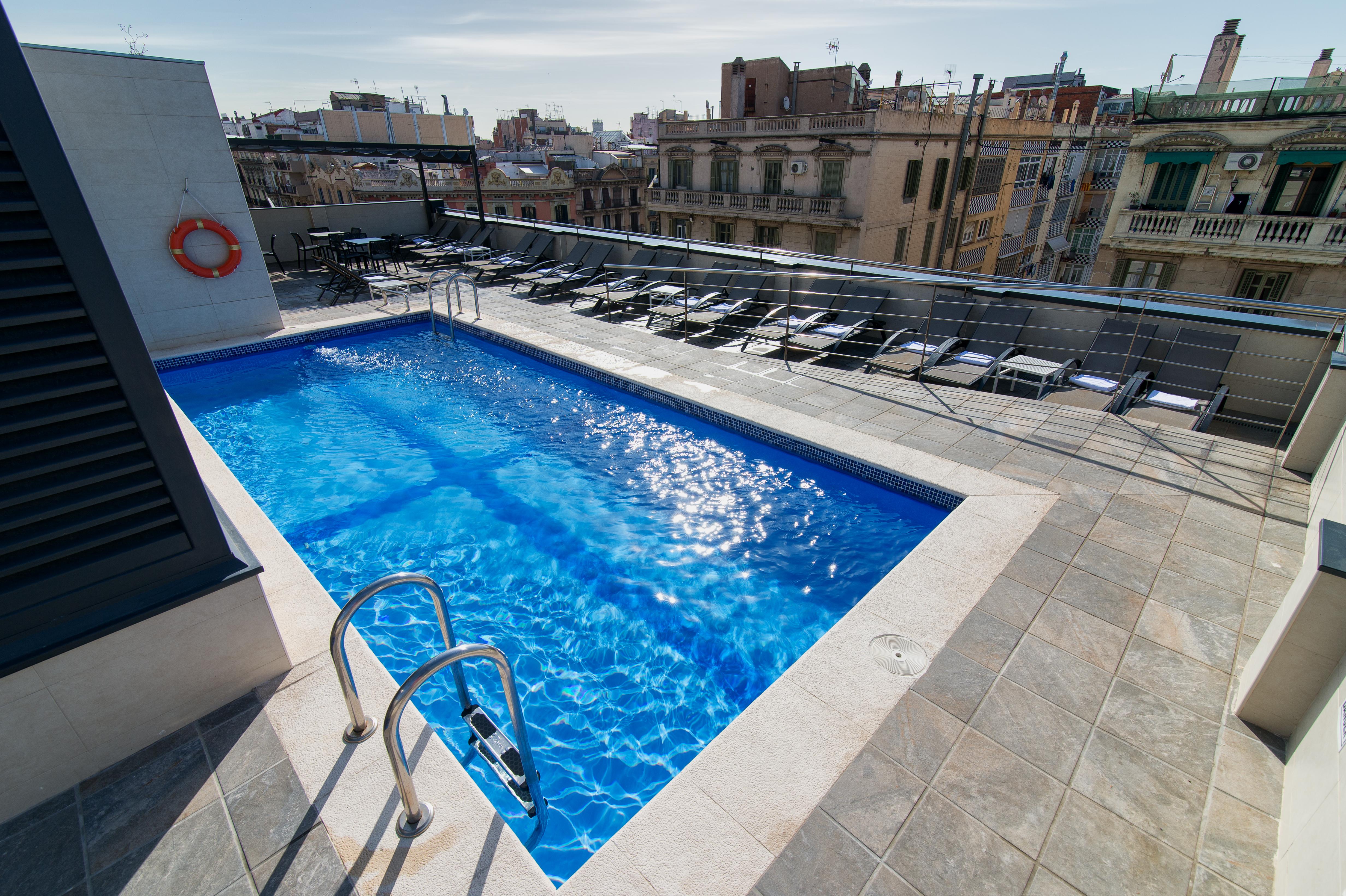 Sunotel Club Central Barcelona Bagian luar foto