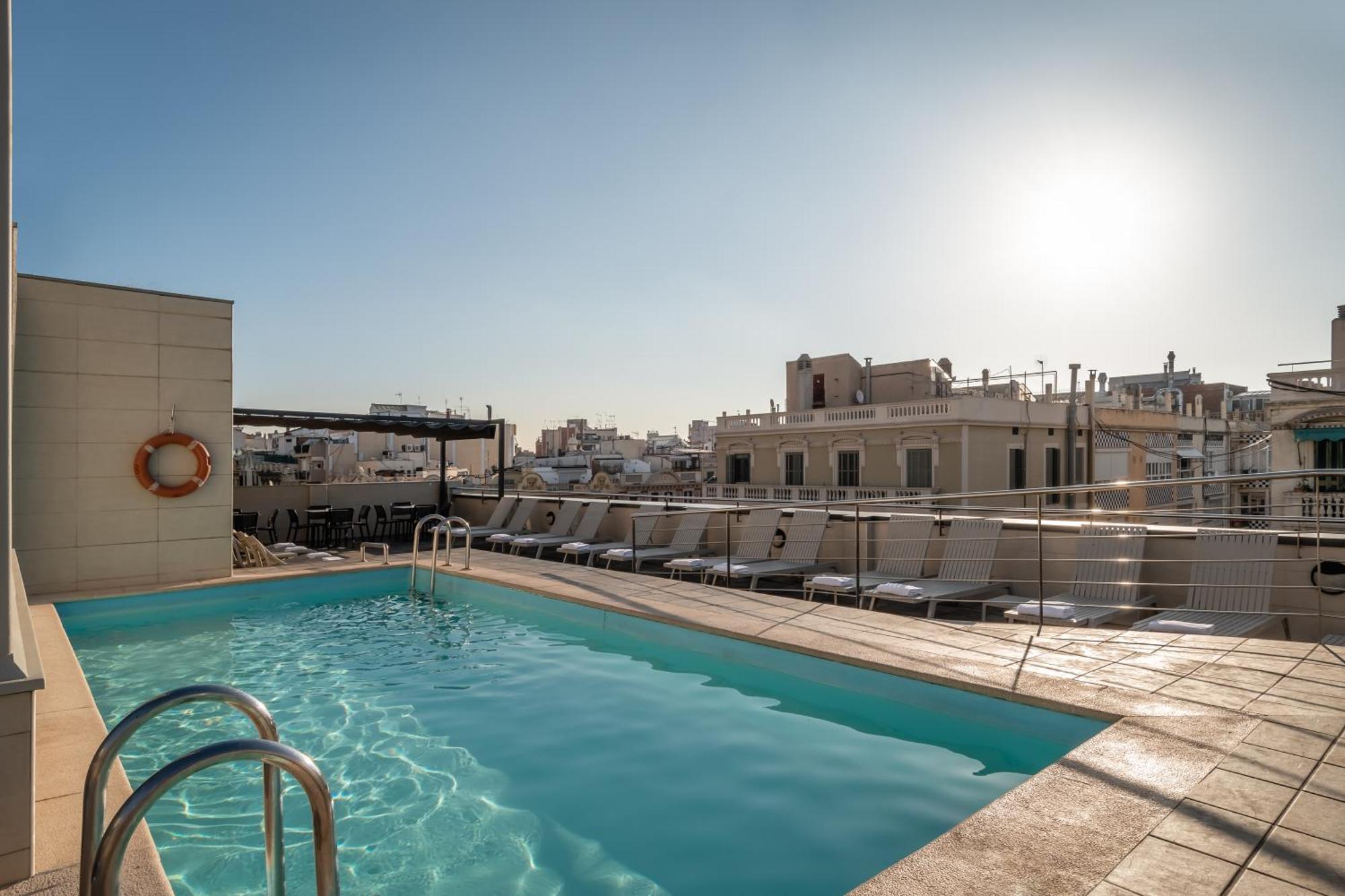 Sunotel Club Central Barcelona Bagian luar foto