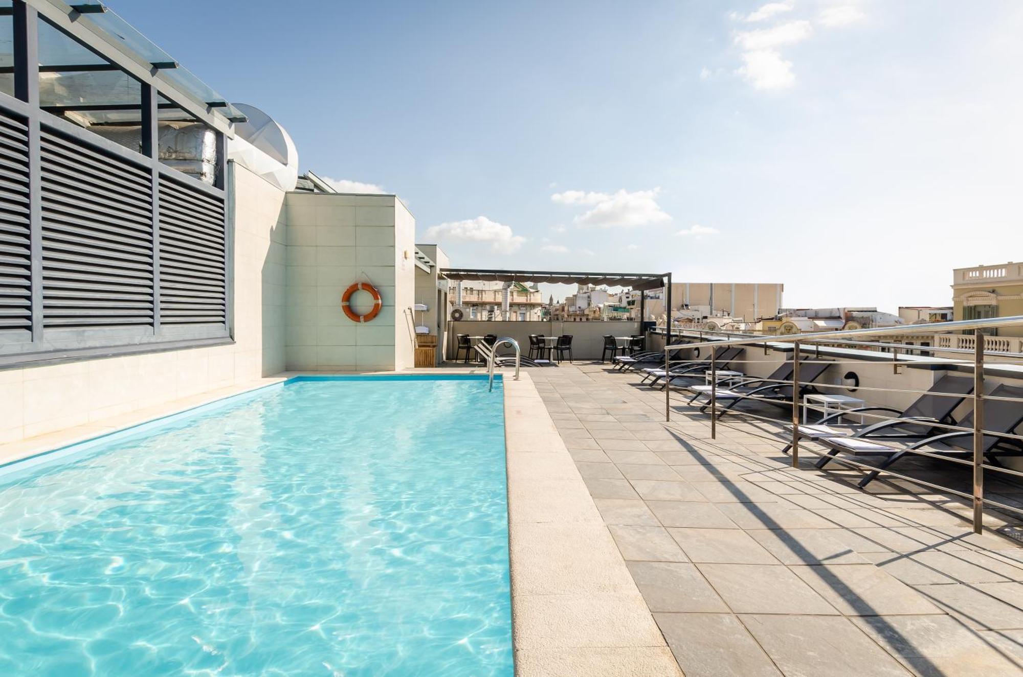 Sunotel Club Central Barcelona Bagian luar foto