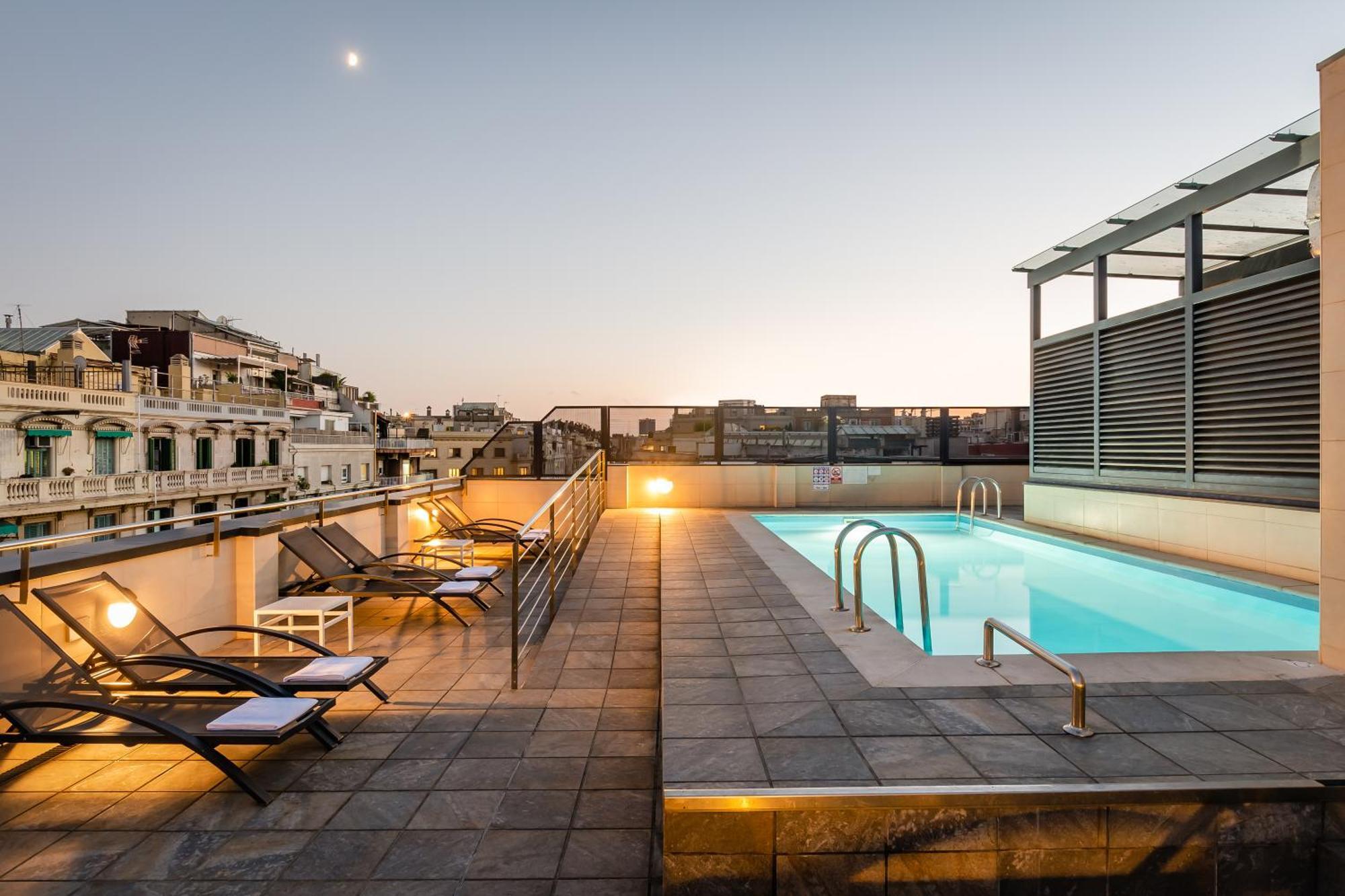 Sunotel Club Central Barcelona Bagian luar foto